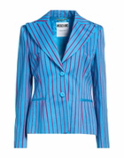 Moschino Womens Blazer Azure