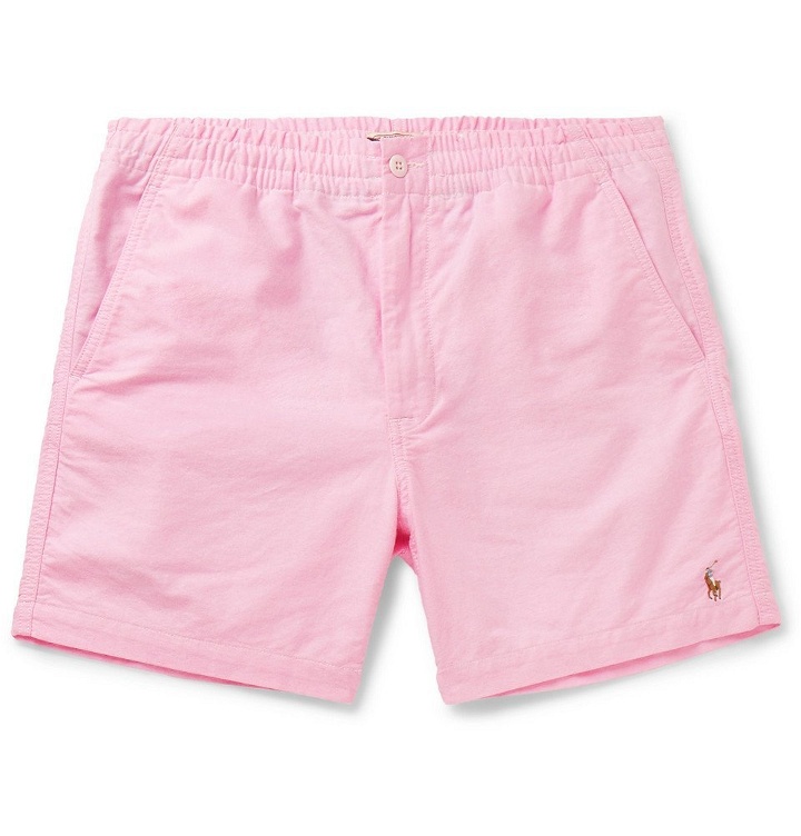 Photo: Polo Ralph Lauren - Prepster Cotton Oxford Shorts - Pink