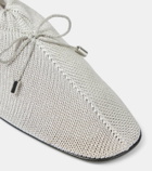 Toteme Bow-detail crochet flats