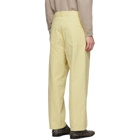 Haider Ackermann Yellow Workwear Trousers