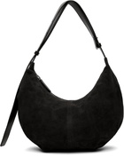 Nothing Written Black Ht Suede Shoulder Bag