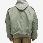 Entire Studios Women's V-22 Bomber Jacket in Swamp