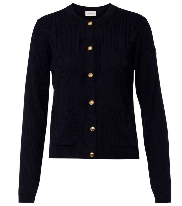 Photo: Moncler Wool-blend cardigan