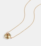 Bucherer Fine Jewellery Peekaboo 18kt rose gold necklace with beryl and diamonds