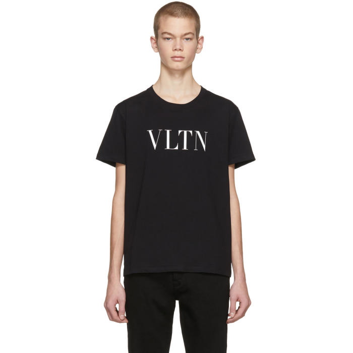 Photo: Valentino Black VLTN T-Shirt