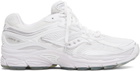 Saucony White ProGrid Omni 9 Socktop Sneakers