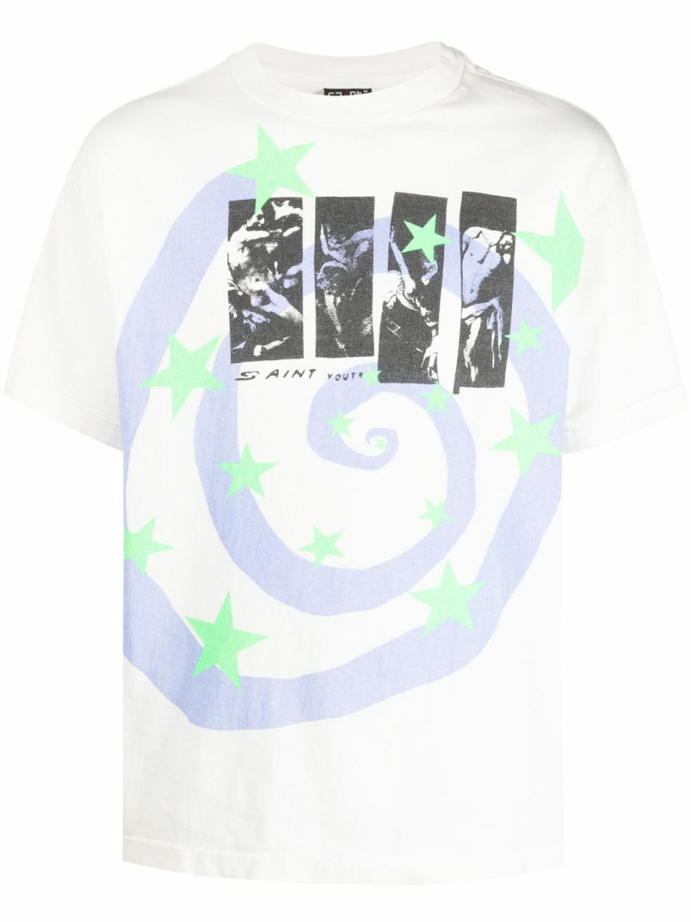 SAINT MXXXXXX - Saint Youth Printed Cotton T-shirt SAINT Mxxxxxx