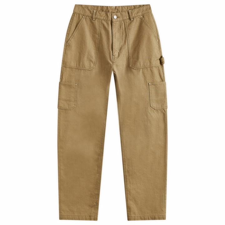 Photo: Uniform Bridge Men's Coverall Work Pants in Khaki