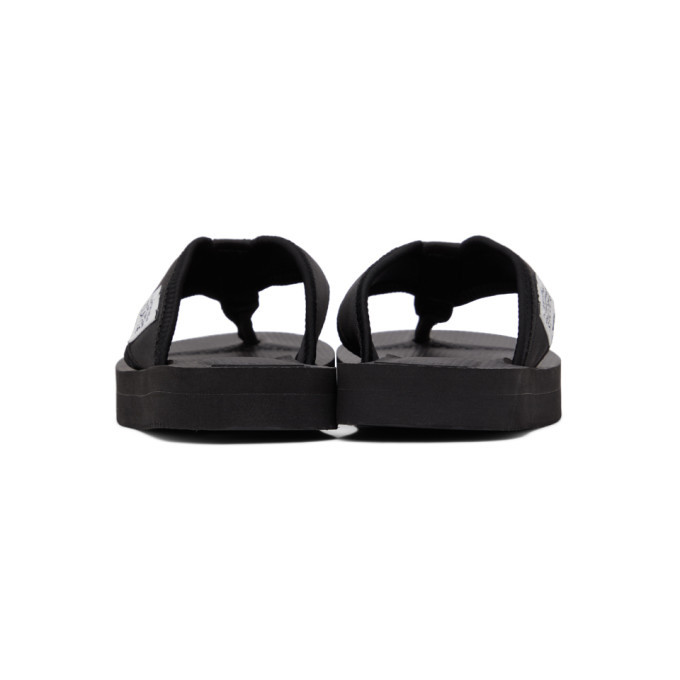 Suicoke Black TONO-V2 Flip Flops Suicoke