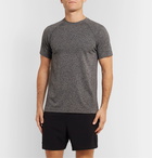 Reigning Champ - Perforated Mélange Jersey T-Shirt - Gray