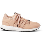 adidas Consortium - Avenue EQT 93/16 Support Embroidered Leather Sneakers - Men - Neutral