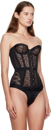Agent Provocateur Black Mercy Corset