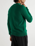 Incotex - Wool and Cashmere-Blend Sweater - Green