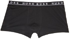 BOSS Three-Pack Multicolor Trunk Boxers