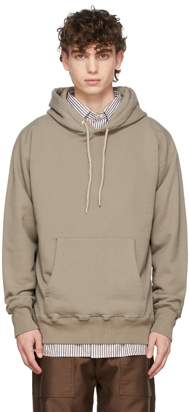 Photo: Nanamica Brown French Terry Hoodie