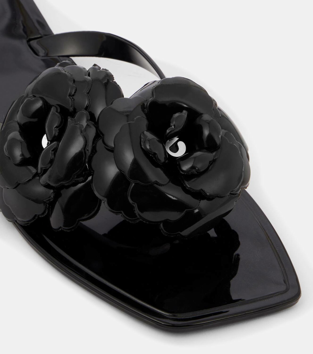 サンダル・ミュール Coperni Transparent Silicone Flower Flip-Flops Transparent silicone flower flip-flops – Lord & Taylor