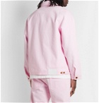 Noon Goons - Glasser Oversized Garment-Dyed Denim Jacket - Pink