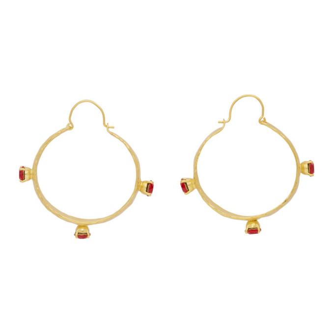 Mondo Mondo Gold Esprit Hoop Earrings Mondo Mondo