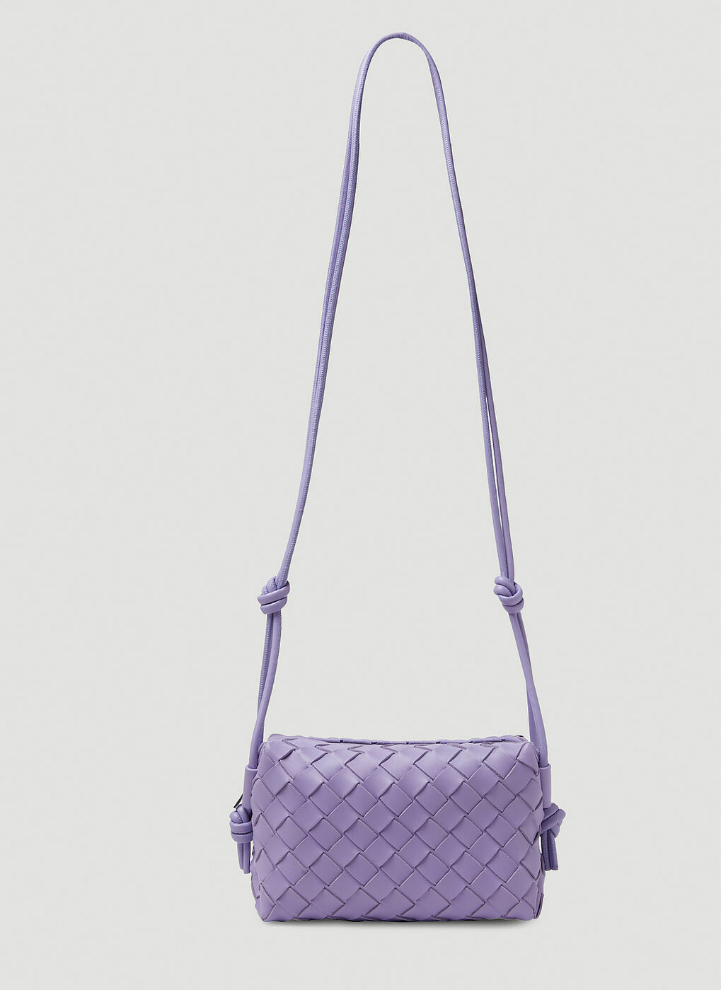 Intrecciato nappa shoulder online bag