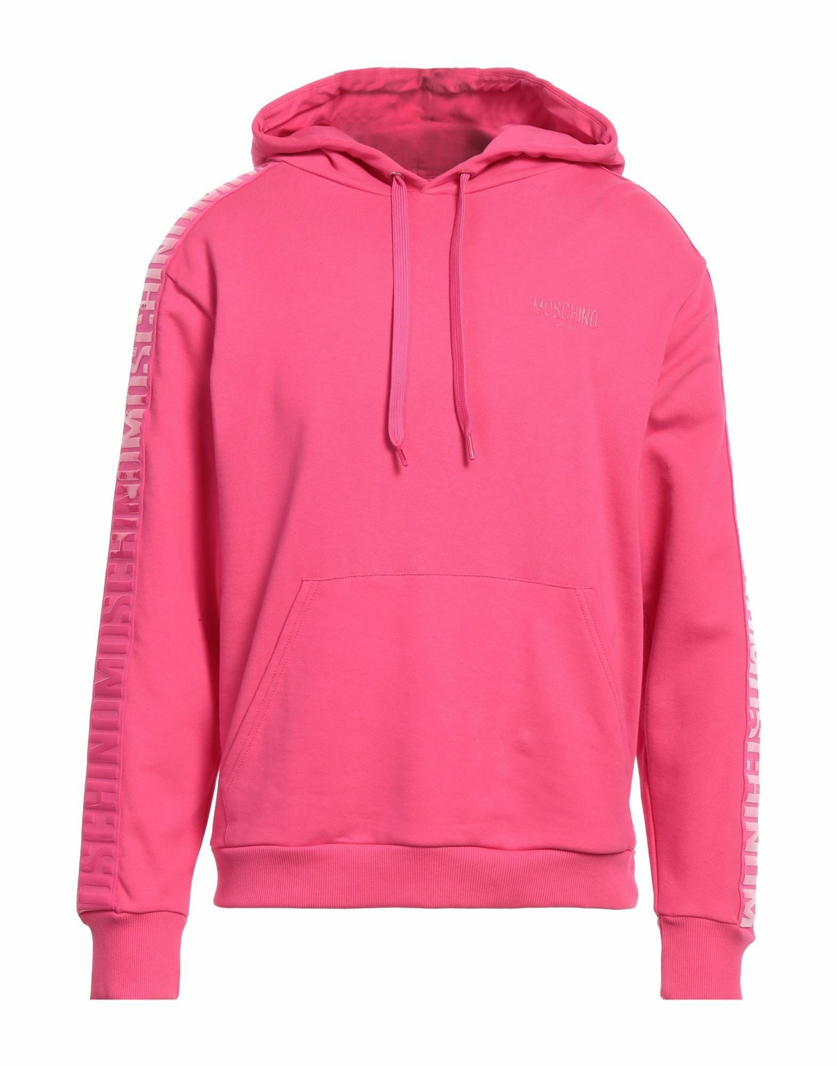 Moschino Mens Sweatshirt Fuchsia