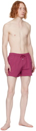 Paul Smith Purple Artist Stripe Swim Shorts