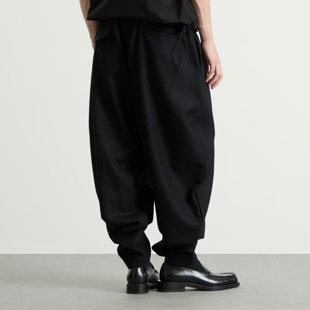 Comme des Garçons Men's Wide Leg Trouser in Black