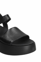 Camper Tasha Sandals In Black Leather