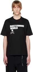 mastermind WORLD Black Peace T-Shirt