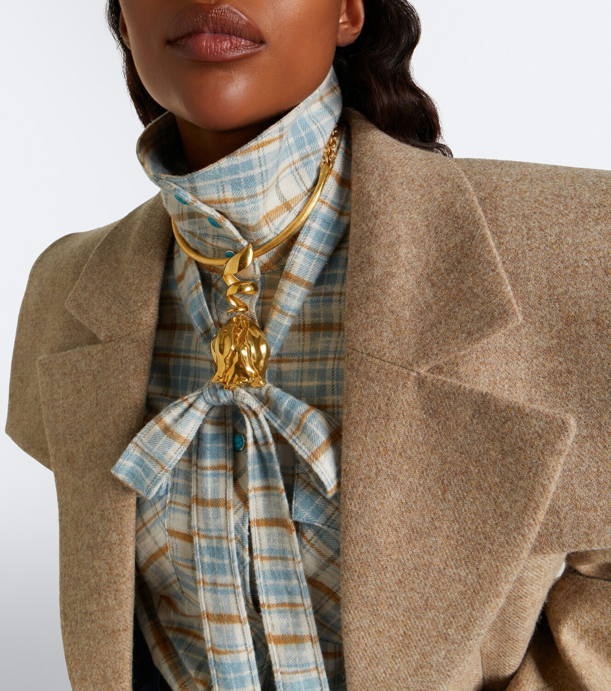 Chloé Floral pendant necklace