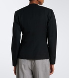 Bottega Veneta Wool grain de poudre blazer