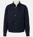 Saint Laurent Reversible cotton blouson jacket