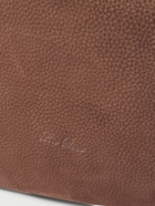 Loro Piana - Bale Extra-Large Leather-Trimmed Full-Grain Nubuck Tote Bag