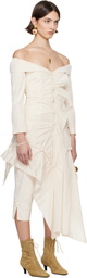 Renaissance Renaissance SSENSE Exclusive Bridal Capsule Coco Minidress