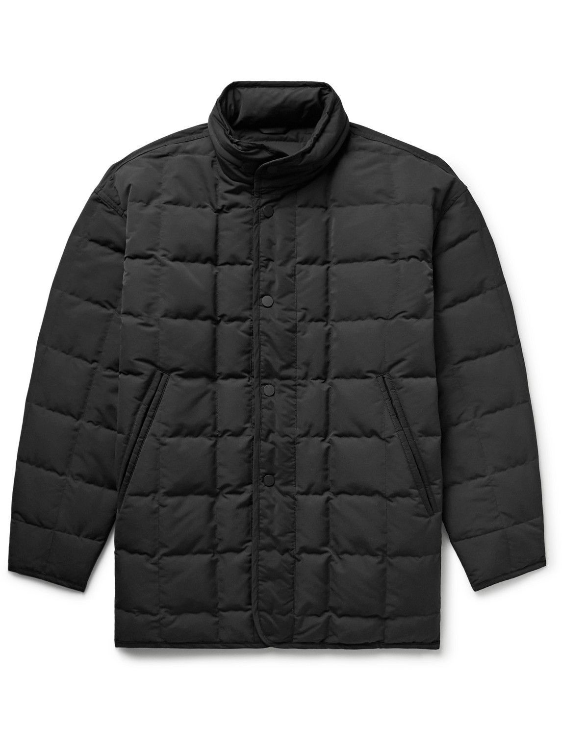 Theory - Ian Quilted Shell Down Jacket - Black Theory