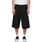 Y-3 Black Ripstop Utility Shorts