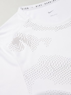 Nike Running - Rise 365 Run Division Printed Dri-FIT T-Shirt - White