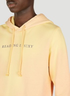 Acne Studios - Heat Reactive Hooded Sweatshirt in Orange