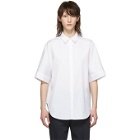 Jil Sander Navy White Poplin Shirt