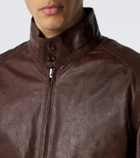 Lemaire Harrington leather jacket