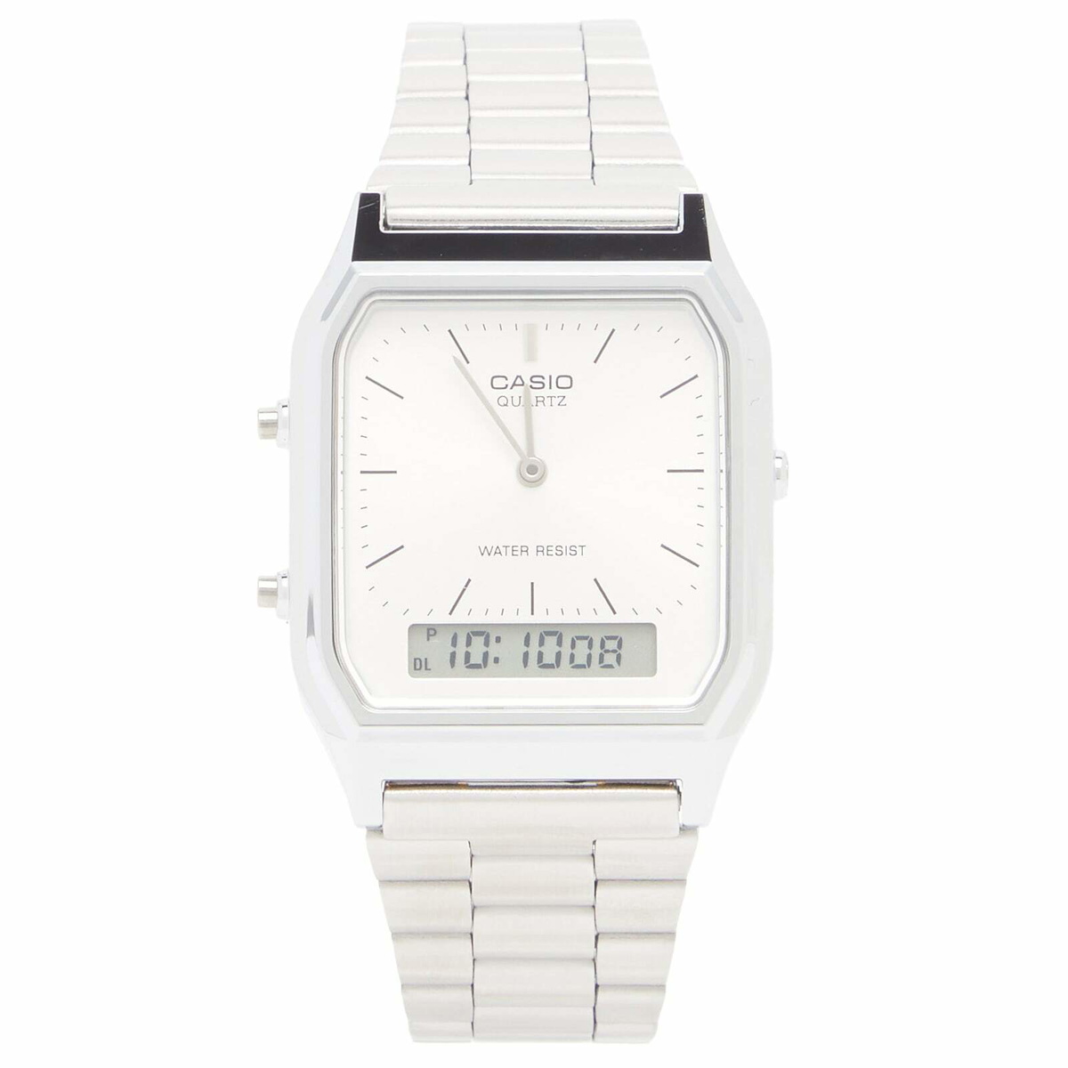 G-Shock Women's Casio Vintage AQ-230A Watch in Silver 