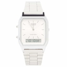 G-Shock Women's Casio Vintage AQ-230A Watch in Silver 