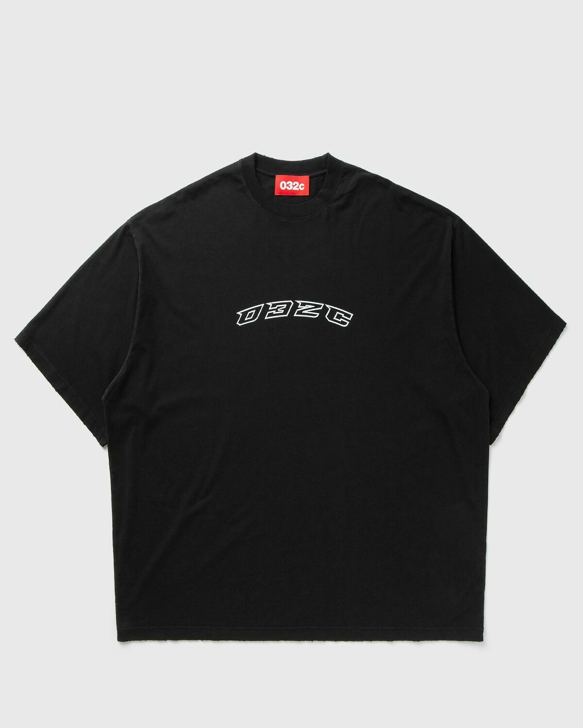 032c HANSEL AND GRETEL OVERSIZED T-SHIRT Black Mens Shortsleefe