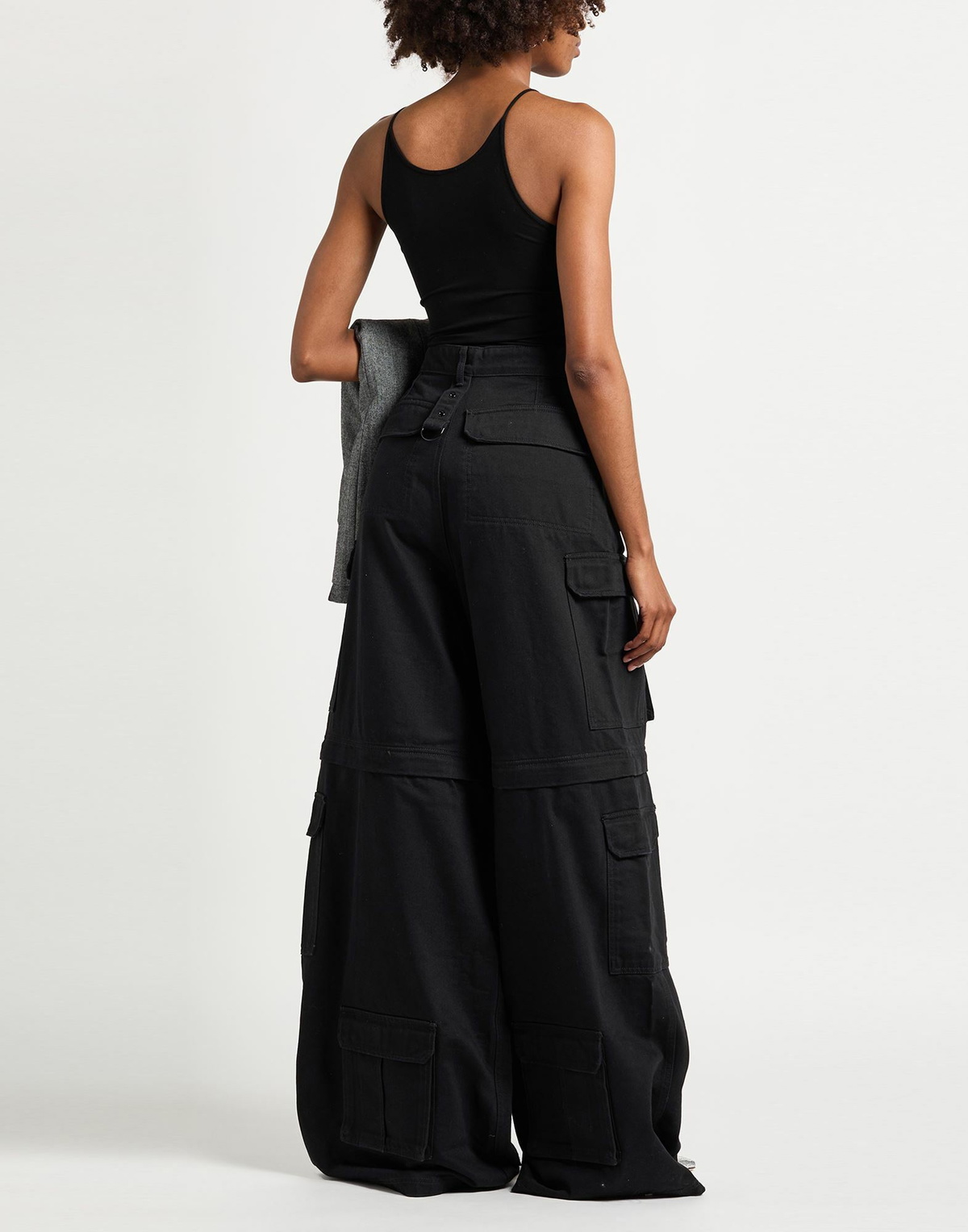 Vetements Womens Pants in Black