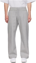 Fumito Ganryu Gray Side Conceal Trousers