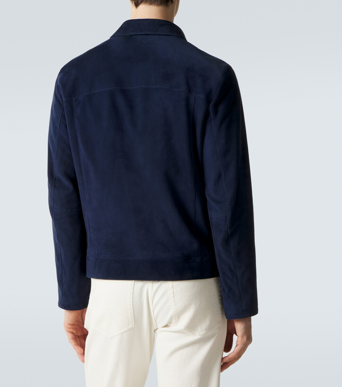 Brioni Suede blouson jacket