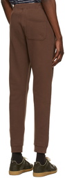 Sunspel Brown Loopback Lounge Pants