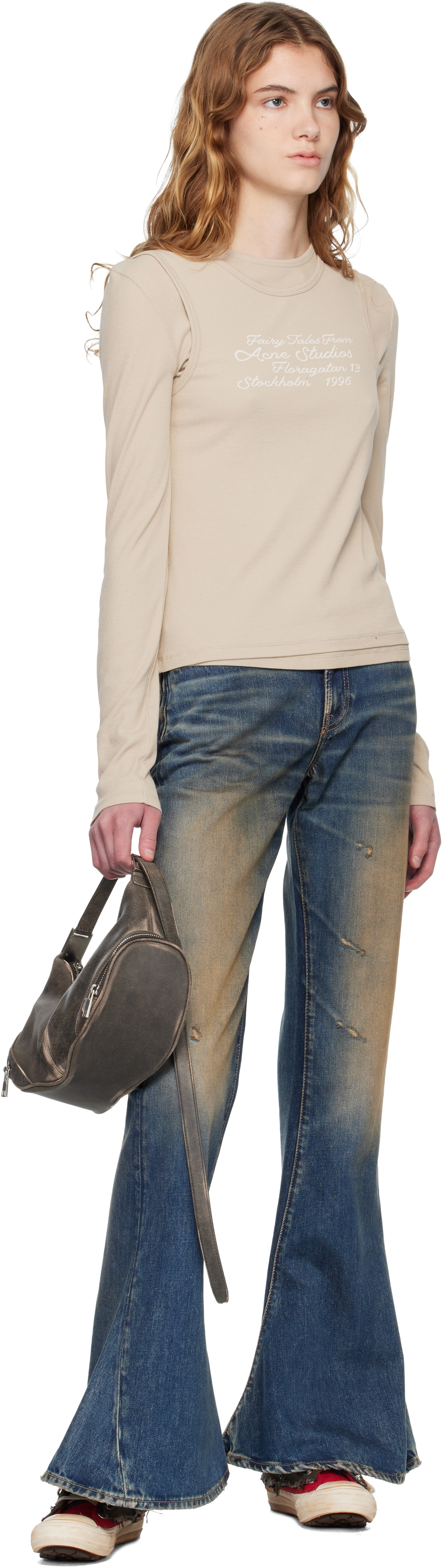 OSOI Brown Cargo Hobo Bag