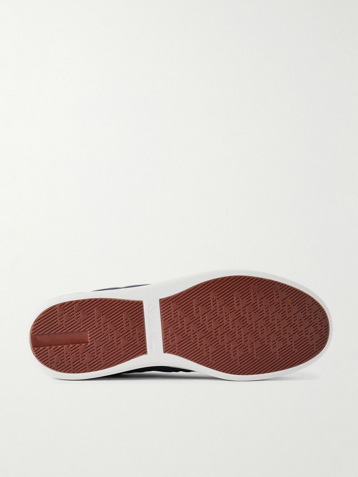 Loro Piana - Newport Walk Storm System® Suede-Trimmed Shell Sneakers - Blue