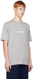 Comme des Garçons Homme Gray 'Homme' T-Shirt