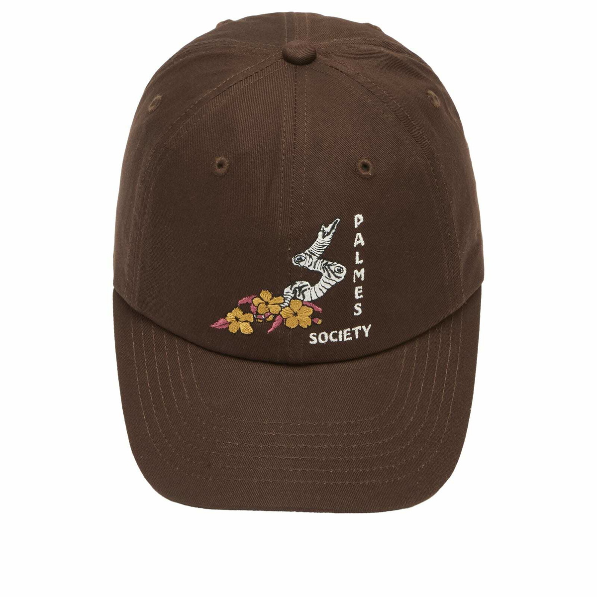 Palmes Men's Ramus 6-Panel Cap in Brown 